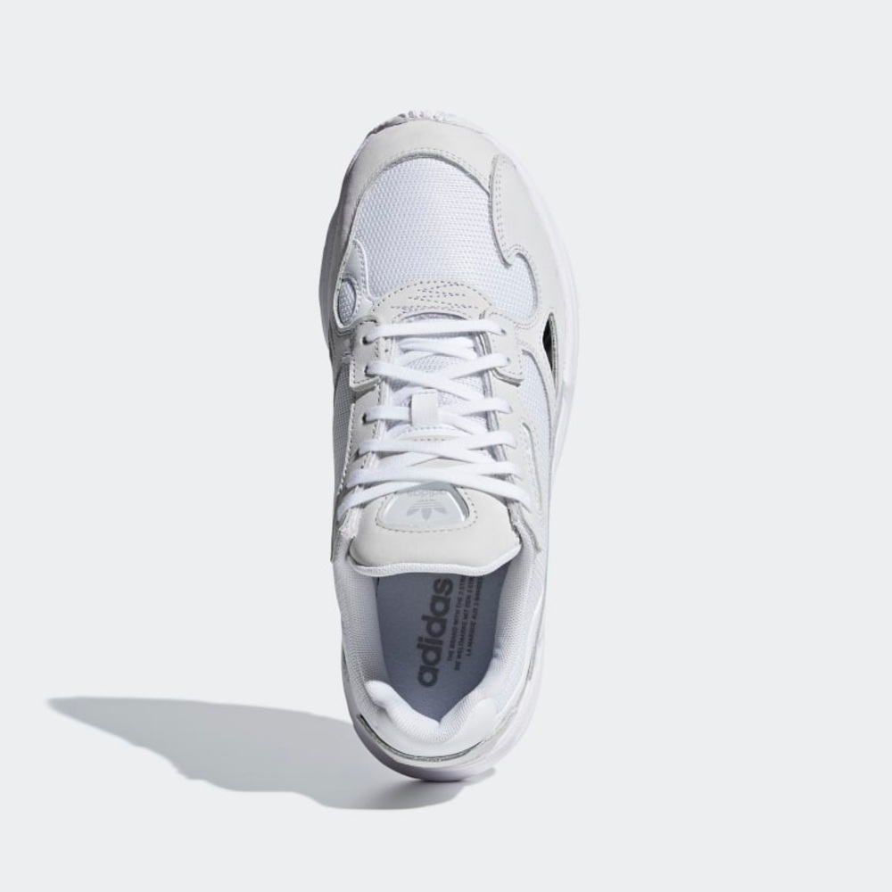 Adidas Falcon Women’s Triple White Multi Sz - Picture 2 of 8